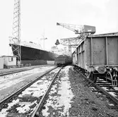 Gävle hamn. Fartyget Teresa.