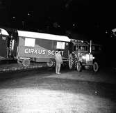 Cirkustransport med Circus Scott, Stockholm-Oslo