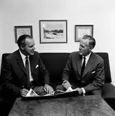 Semesterhems föreningen. Byrådirektör Kurt Lindberg, Byrådirektör Ingvar Ringbom