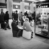 TV inspelning i/om jultrafiken.