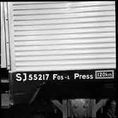 Statens Järnvägar SJ F05 55217 detalj