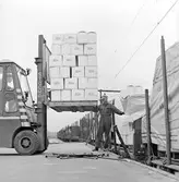 Lastning av järnvägsvagn