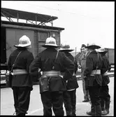 Civilförsvarsövning. Länstävlan för industribrandkårer och borgarbrandkårer