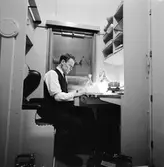 Postvagn. Ilgodståg Centralstation - Hagalund - Centralstation