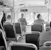 Leveransvisning av ledbuss.