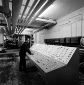 Värmeanläggning. Vagnhall, Hagalund