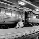 Städning. Vagnhall, Hagalund