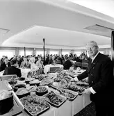 Smörgåsbord. M/S Drottningen, Trelleborg