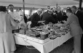 Smörgåsbord. M/S Drottningen, Trelleborg