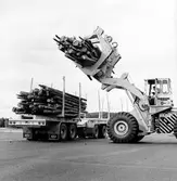 Lossning massaved. SCA, Töva-terminalen