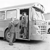 Reportage om SJ och högertrafiken i Örebro och Malmö