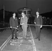 Invigning av industrispår