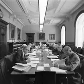 NJS- sammanträde i plenisalen. NJS - Forum för Nordiskt Järnvägssamarbete