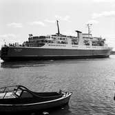 M/S Tor Anglia, Skandiahamnen Göteborg.  Byggd 1966 av Lübecker Flender-Werke, Lübeck, Tyskland. Ägare: Tor Line AB, Göteborg. Trafikerade leden Göteborg - Immingham - Amsterdam