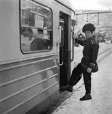 Sveriges nordligaste järnvägsstation får besök av 