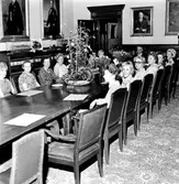 Vid generaldirektör Statens Järnvägar, SJ, Erik Upmarks avgång.