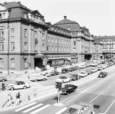 Stockholm Centralstation, exteriör, ingång Vasagatan