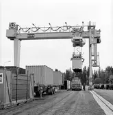 Västerås, containerterminal.