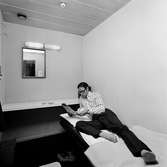 Statens Järnvägar SJ Daghotellet, Stockholm Central.
Högupplöst bild finns.