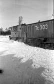 Statens Järnvägar, SJ Tc 303. Snöröjning i Skellefteå.