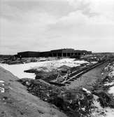 Huvudverkstaden, Östersund, under byggnad.