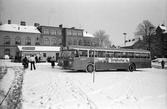 Bankgatan, Statens Järnvägar, SJ busstrafik, busstation i Lund.