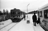 FS ALn 668 1919 Italiensk motorvagn. Provar på Inlandsbanan. Östersund - Sveg.
plus rälsbuss litt. Y 7.