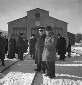Invigning av el-driften Långsele-Boden. Vid Älvsby omformningsstation.