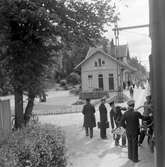 Tenhults järnvägsstation.