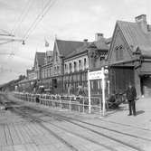 Varbergs järnvägsstation.