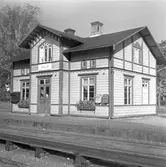 Vedum järnvägsstation.