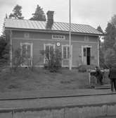 Svanå järnvägsstation.