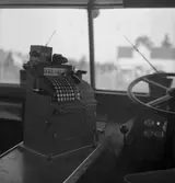 Ny biljettmaskin för bussar.