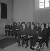 Medaljörer i Överluleå kyrka. Invigningen av eldrift på sträckan Långsele-Boden