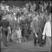 Avstigande resenärer