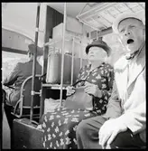 Statens Järnvägar, SJ-buss. Bussresenärer.