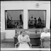 Tågfärjan S/S Konung Gustav V, soldäck.