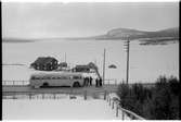 Landsvägsbuss. Statens Järnvägar, SJ-buss.