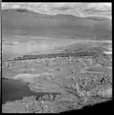 Persontåg på linjen, någonstans i Lappland.