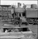 Sotning och slaggning. Trafikaktiebolaget Grängesberg - Oxelösunds Järnvägar, TGOJ S3 51.
