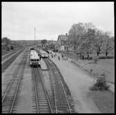 Järnvägsstation.