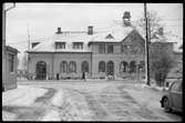 Hultsfred station från gatusidan.