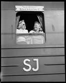Statens Järnvägar, SJ personvagn tillhörande tåg mellan Narvik och Stockholm C.