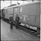 Resgodsvagn från Tjeckoslovakiska statsbanorna.