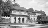 Ställverkshus vid Alingsås station.