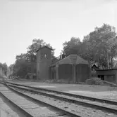 Hästveda - Karpalunds Järnvägs, HKJ,  ursprungliga lokstall.