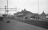 Ljusdal station. O. Ekwall (fotograf ?).