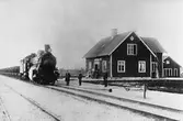 Statens Järnvägar, SJ lok 658. Rensjöns station