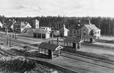 Nybyggda stationen Södertälje Södra.