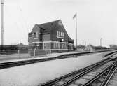 Färjestationen togs i bruk 1909.